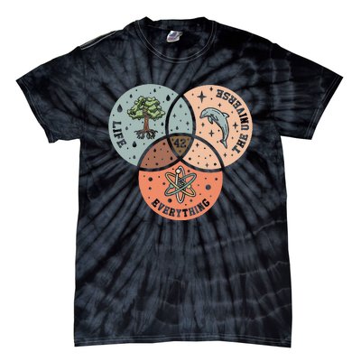 42 The Answer To Life Universe And Everything Astronomer Tie-Dye T-Shirt