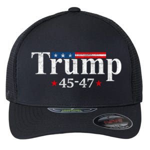 4547 Trump Gift Flexfit Unipanel Trucker Cap