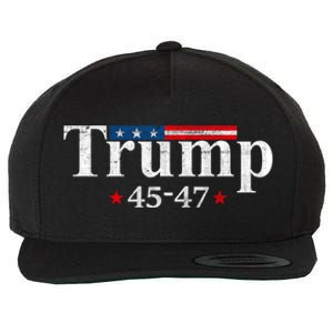 4547 Trump Gift Wool Snapback Cap