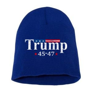 4547 Trump Gift Short Acrylic Beanie