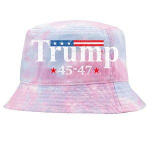 4547 Trump Gift Tie-Dyed Bucket Hat