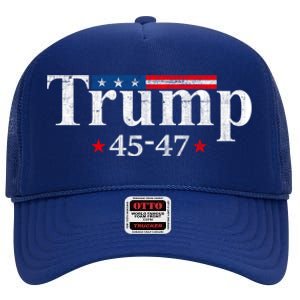 4547 Trump Gift High Crown Mesh Back Trucker Hat