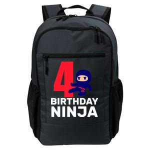 4th Birthday Ninja  Daily Commute Backpack