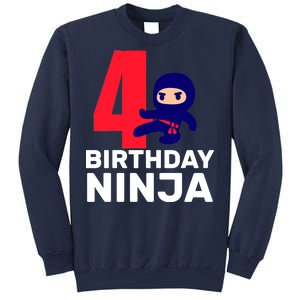 4th Birthday Ninja  Sweatshirt