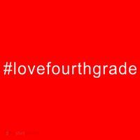 4th Grade Hashtag Love Fourth Grade Flatbill Hat