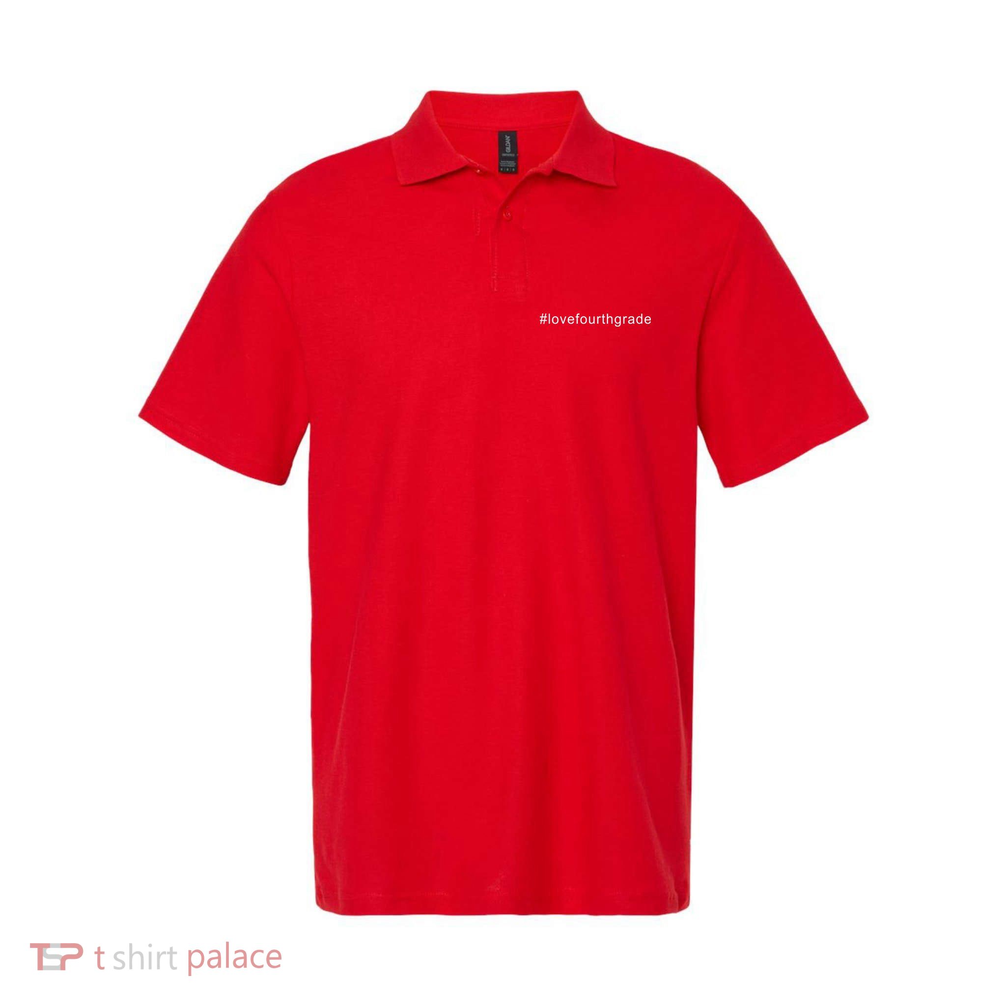 4th Grade Hashtag Love Fourth Grade Polo