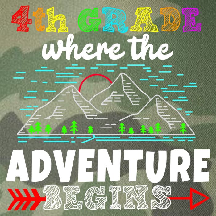4th Grade Is Where The Adventure Begins  Legacy Tie Dye Trucker Hat