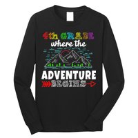 4th Grade Is Where The Adventure Begins  Long Sleeve Shirt