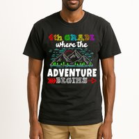 4th Grade Is Where The Adventure Begins  Tall T-Shirt