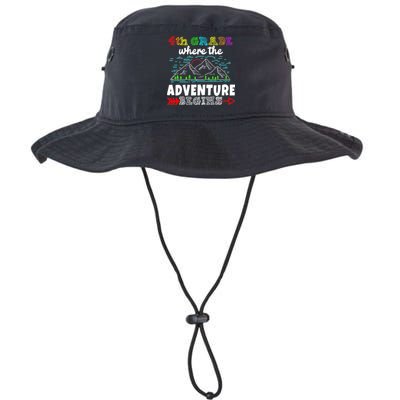 4th Grade Is Where The Adventure Begins  Legacy Cool Fit Booney Bucket Hat