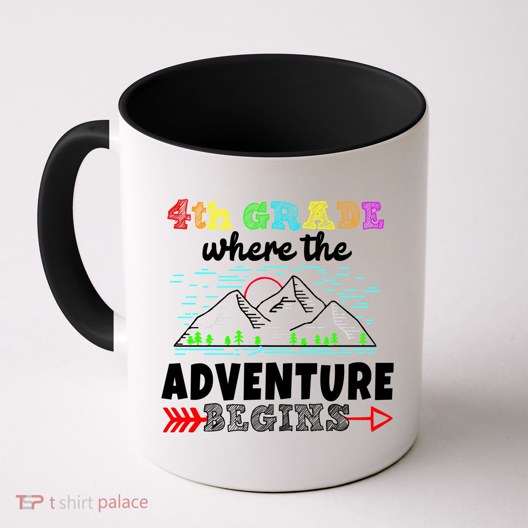 4th Grade Is Where The Adventure Begins  Mug