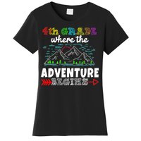 4th Grade Is Where The Adventure Begins  Women's T-Shirt