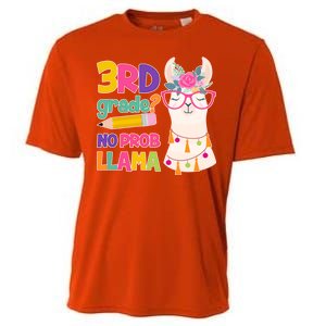 4th Grade? No Prob Llama Cooling Performance Crew T-Shirt