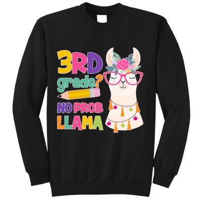 4th Grade? No Prob Llama Sweatshirt