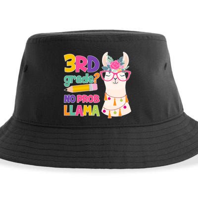 4th Grade? No Prob Llama Sustainable Bucket Hat