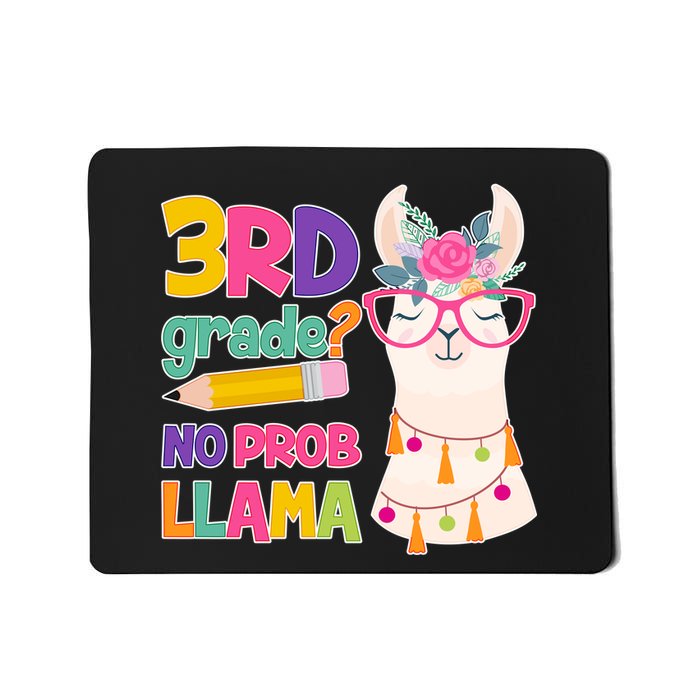 4th Grade? No Prob Llama Mousepad