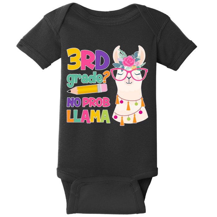 4th Grade? No Prob Llama Baby Bodysuit