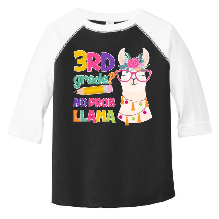 4th Grade? No Prob Llama Toddler Fine Jersey T-Shirt