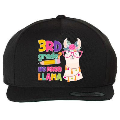 4th Grade? No Prob Llama Wool Snapback Cap