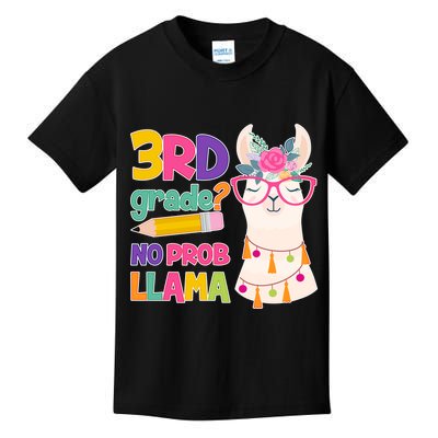 4th Grade? No Prob Llama Kids T-Shirt