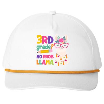 4th Grade? No Prob Llama Snapback Five-Panel Rope Hat