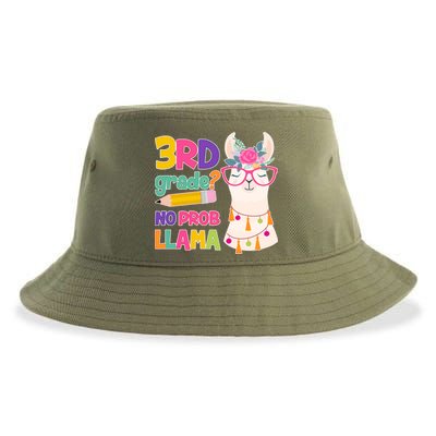 4th Grade? No Prob Llama Sustainable Bucket Hat