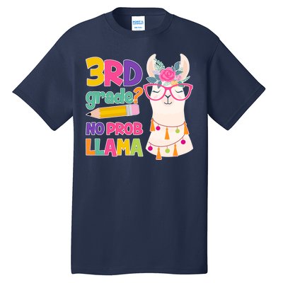 4th Grade? No Prob Llama Tall T-Shirt