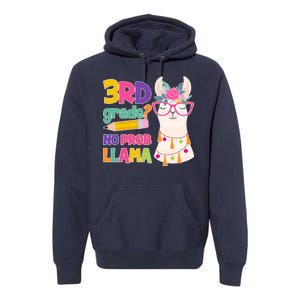 4th Grade? No Prob Llama Premium Hoodie