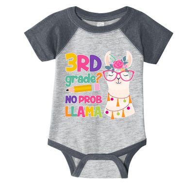 4th Grade? No Prob Llama Infant Baby Jersey Bodysuit
