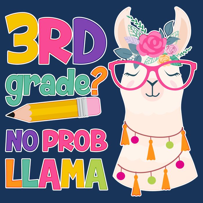 4th Grade? No Prob Llama Infant Baby Jersey Bodysuit