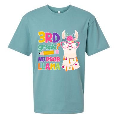 4th Grade? No Prob Llama Sueded Cloud Jersey T-Shirt