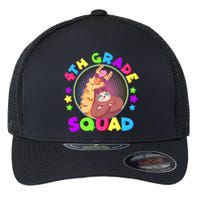 4th Grade Squad Llama Sloth Flexfit Unipanel Trucker Cap