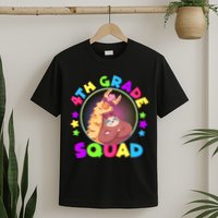 4th Grade Squad Llama Sloth T-Shirt