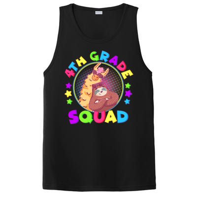 4th Grade Squad Llama Sloth PosiCharge Competitor Tank