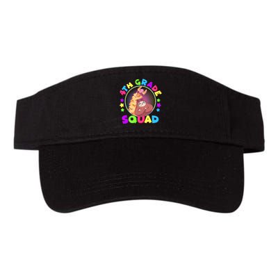 4th Grade Squad Llama Sloth Visor
