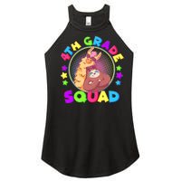 4th Grade Squad Llama Sloth Women’s Perfect Tri Rocker Tank