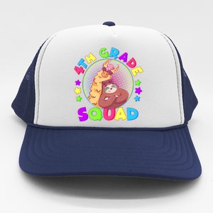 4th Grade Squad Llama Sloth Trucker Hat