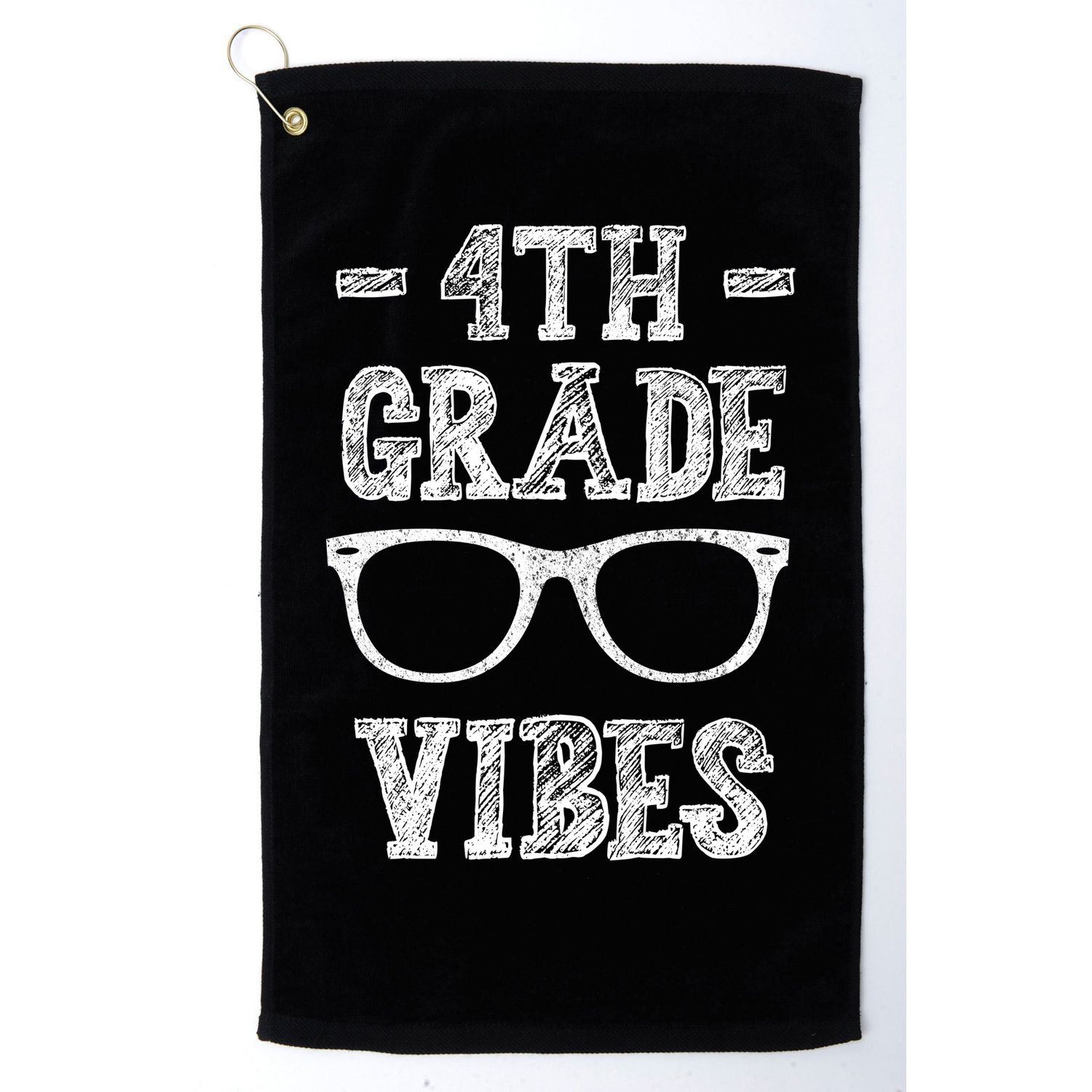 4th Grade Vibes Golf Towel