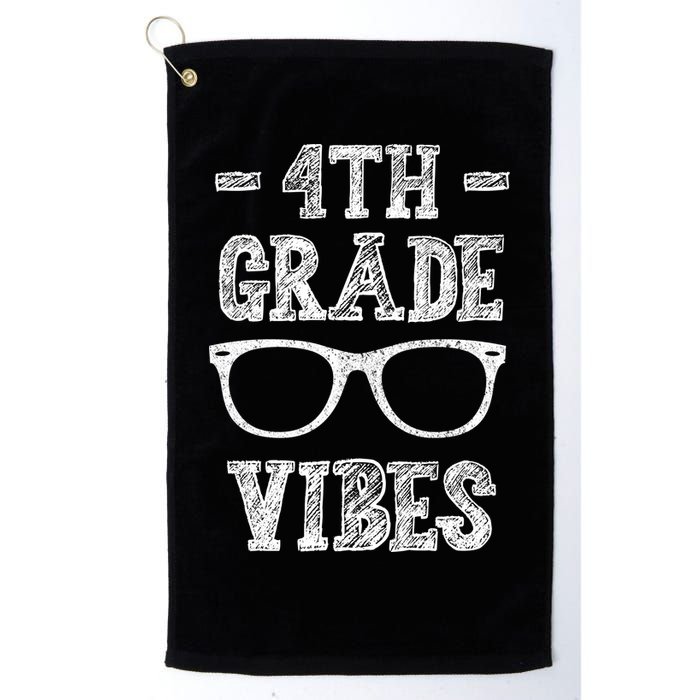 4th Grade Vibes Golf Towel