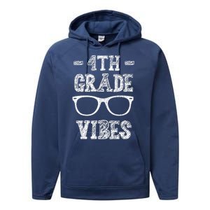 4th Grade Vibes Performance Fleece Hoodie