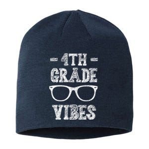 4th Grade Vibes Sustainable Beanie