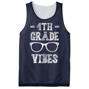 4th Grade Vibes Mesh Reversible Basketball Jersey Tank