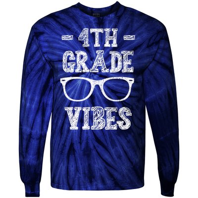 4th Grade Vibes Tie-Dye Long Sleeve Shirt