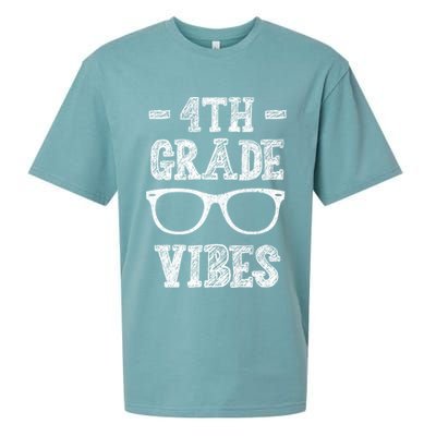 4th Grade Vibes Sueded Cloud Jersey T-Shirt