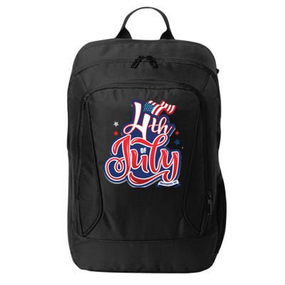 4th of July Celebrate USA Independence Day City Backpack