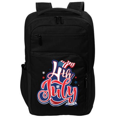 4th of July Celebrate USA Independence Day Impact Tech Backpack