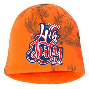 4th of July Celebrate USA Independence Day Kati - Camo Knit Beanie