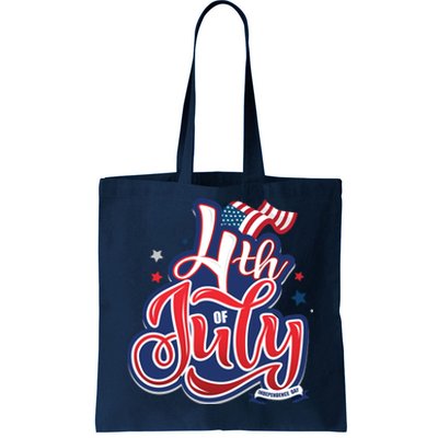 4th of July Celebrate USA Independence Day Tote Bag