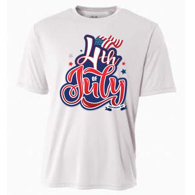 4th of July Celebrate USA Independence Day Cooling Performance Crew T-Shirt