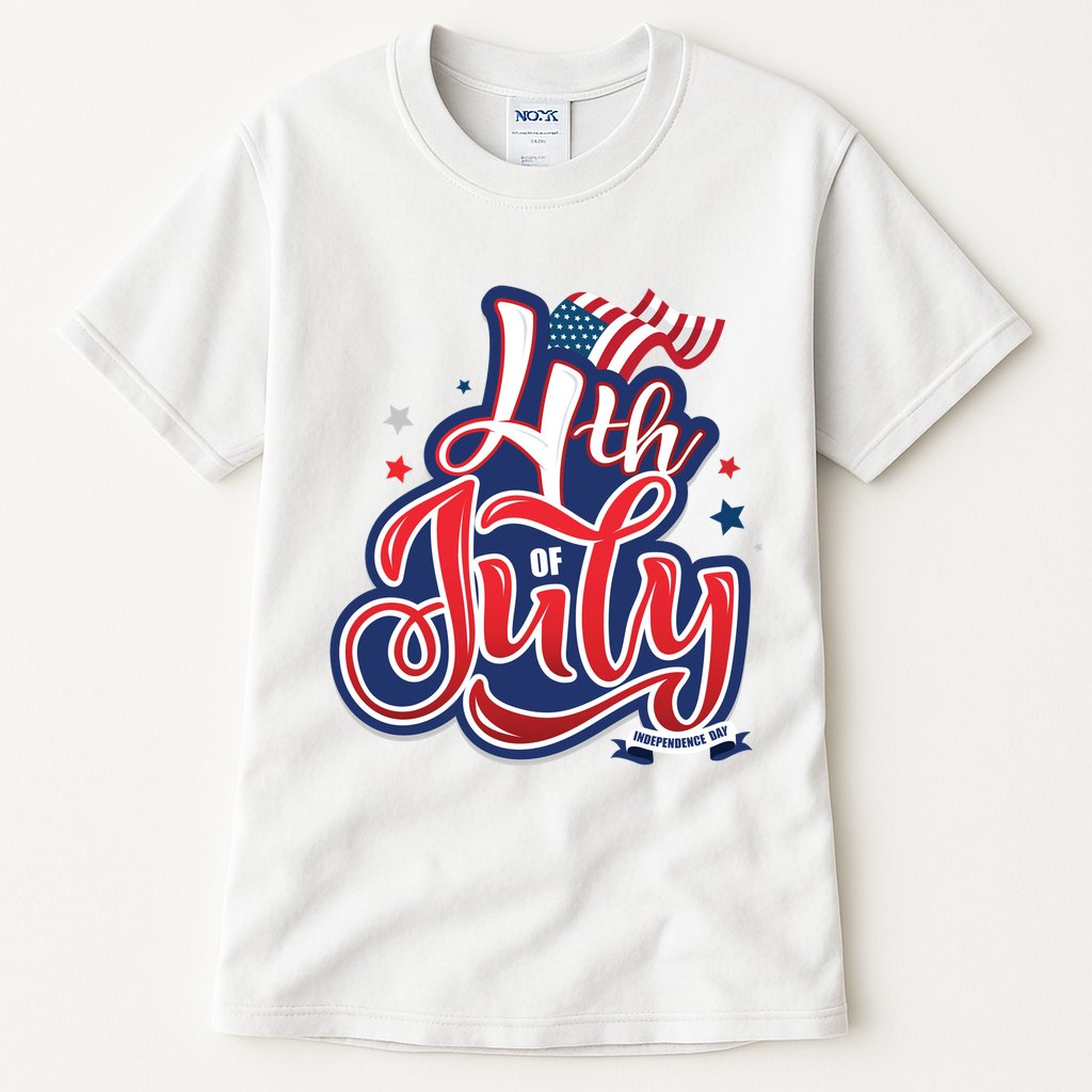 4th of July Celebrate USA Independence Day Tall T-Shirt